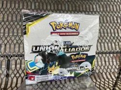 ~ESP~ SPANISH Union Aliados Team Up Factory Sealed Sun Moon Pokemon Booster Box - Image 1