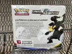 ~ESP~ SPANISH Union Aliados Team Up Factory Sealed Sun Moon Pokemon Booster Box - Image 3