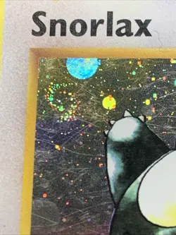 Pokemon TCG Snorlax XY179 Black Star Promo Holo Rare Swirl LP - Image 2