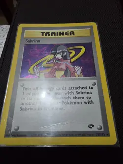 Pokemon Sabrina 20/132 Holo Gym Challenge (Lightly Played) - Image 3