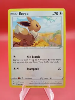 2021 Pokemon Evolving Skies Eevee #125 - Image 1