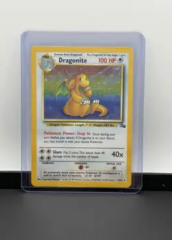 DRAGONITE Black Star Promo #5 1999 WB Pokemon The First Movie WOTC STAMPED 05/53 - Image 1