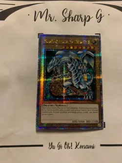 BLAUAUGIGER W. DRACHE - LIMITIERTE AUFLAGE LC01-DE004 DE Yu Gi Oh! CARD HOLO - Image 2