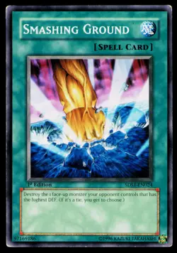 5D's 2008 Starter Deck #5DS1-EN024 Smashing Ground - Image 1