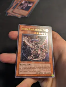 Yugioh Horus the Black Flame Dragon LV6 SOD-EN007 1st Ed Ultimate Rare VLP! - Image 3