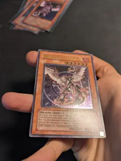 Yugioh Horus the Black Flame Dragon LV6 SOD-EN007 1st Ed Ultimate Rare VLP! - Image 4