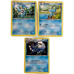 Froakie 46/162 38/122 & Frogadier 39/122 Pokemon Cards Lot of 3 XY BREAKpoint MP - Image 1