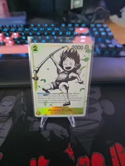One Piece Monkey D Luffy ST13-014 Three Brothers Ultra Deck Card Game - Image 1