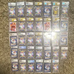 Pokemon Slab Lot 34 Charizard Mewtwo Articuno Raichu Gengar Japanese Card - Image 2