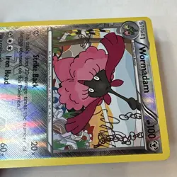 Wormadam 59/124 Reverse Holo Rare XY Fates Collide Pokemon Card TCG - Image 3