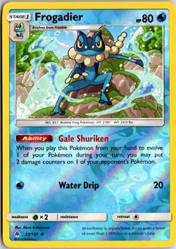 Frogadier 23/131 UC Forbidden Light Pokemon Reverse Holo NM/M - Image 1