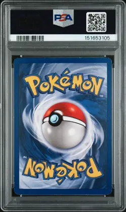 1999 POKEMON BASE SET 1ST EDITION #7 HITMONCHAN-HOLO PSA 5 - Image 2
