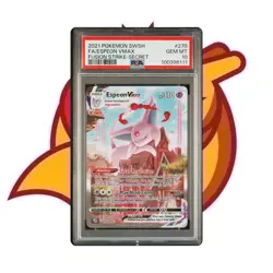 ESPEON VMAX 270/264 PSA 10 ALTERNATE ALT ART SECRET FUSION STRIKE POKEMON TCG - Image 1