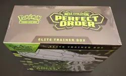 Pokemon Elite Trainer Box ~ Perfect Order ~ 3 Booster Packs ~ New Sealed ~ 2026 - Image 2