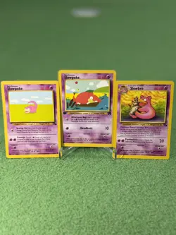 1st Edition Pokemon 2000 Slowpoke 67/82 Team Rocket LP #2, slowbro fossil set - Image 1