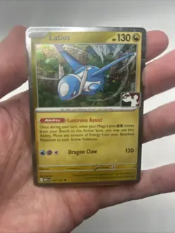101/132 Latios Prize Pack Series 8 Stamped Pokemon TCG Mega Cosmos Holo - Image 3
