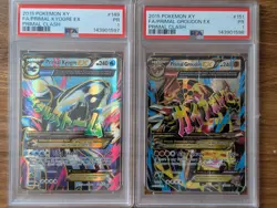 2015 Pokemon XY Primal Clash PSA 1 Kyogre EX#149 Groudon EX 151 Holo SEQUENTIAL - Image 1