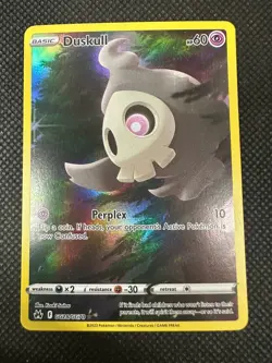 Duskull GG28/GG70 Holo Crown Zenith Galarian Gallery Pokemon NM - Image 1
