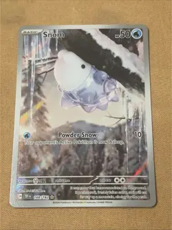 Snom 168/162 SV05: Temporal Forces Holo Pokemon Illustration Rare - Image 1