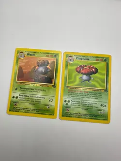 Pokemon Karte TCG Vileplume 31+37/64 Dschungel no Holo Rare Vintage Englisch LP - Image 2