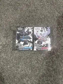 Pokemon TCG: Black Bolt & White Flare Factory Sealed Booster Bundle Set of 2 - Image 1