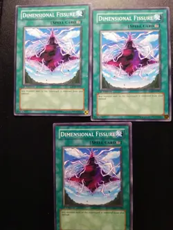 Yu-Gi-Oh - Dimensional Fissure 3X - Full Playset 1st - Image 1