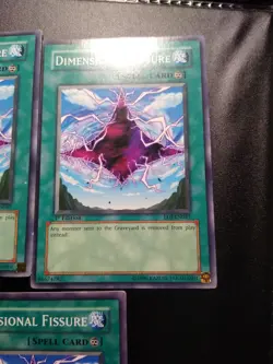 Yu-Gi-Oh - Dimensional Fissure 3X - Full Playset 1st - Image 3