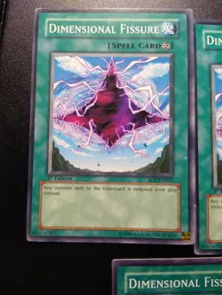 Yu-Gi-Oh - Dimensional Fissure 3X - Full Playset 1st - Image 4