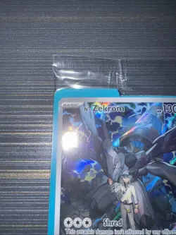 Pokemon TCG N’s Zekrom 031 Ascended Heroes Promo Card Sealed - Image 2