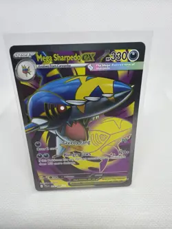 Mega Sharpedo EX 113/094 Full Art Secret Rare Pokemon Card Destined Rivals NM - Image 1