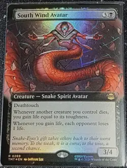 South Wind Avatar NM Foil Teenage Mutant Ninja Turtles MTG Magic The Gathering - Image 1