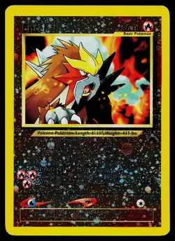 Pokemon Card - Entei Wizards Black Star Promos 34 Reverse Holo Promo - Image 1