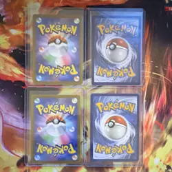 Pokemon TCG Pokemon GO Charizard VSTAR V Holo Lot English Japanese 4 Cards - Image 2
