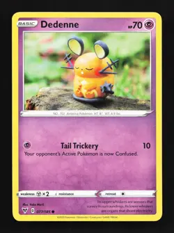 Dedenne 077/185 LP Vivid Voltage English Pokemon Card TCG - Image 1