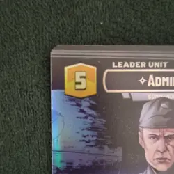 Star Wars Unlimited Admiral Piett Leader Unit Card Fantasy Flight Games - Image 3