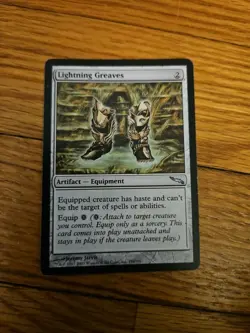 MTG Lightning Greaves [Streets of New Capenna Commander] Near Mint Magic - Image 1