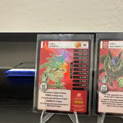 Dragon Ball Z Panini Cell Imperfect Semi-Perfect Perfect Card Lot 3 Holo DR1-DR3 - Image 2