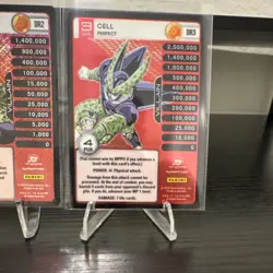 Dragon Ball Z Panini Cell Imperfect Semi-Perfect Perfect Card Lot 3 Holo DR1-DR3 - Image 4