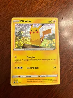 Pikachu 7/15 McDonalds Pokemon Card TCG 2022 Rare - Image 1