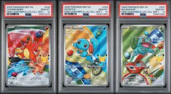 Charmander 038 + Squirtle 039 + Bulbasaur 037 - Pokemon First Partner PSA 10 #10 - Image 1