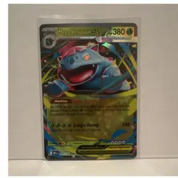 Mega Venusaur EX 003/132 Evolutions Full Art Holo Rare English Pokemon TCG - Image 1