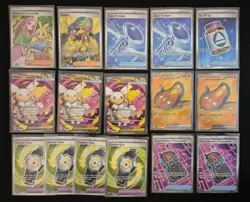 Pokemon TCG Ascended Heroes Full Art lot of 16 Canari Mega Audino English Nm - Image 1