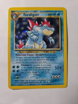 Pokemon TCG Feraligatr 4/111 Neo genesis Holo Rare Nm - Image 1