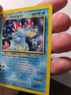 Pokemon TCG Feraligatr 4/111 Neo genesis Holo Rare Nm - Image 5