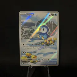 Piplup 098/094 Illustration Rare Pokemon TCG Phantasmal Flames English NM+ - Image 1