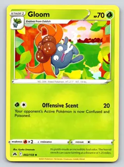 Crown Zenith Pokemon TCG Gloom 002/159 - Image 1