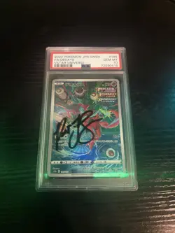 Pokemon Deoxys 185/172 VSTAR Art Rare Holo PSA 10 deep pocket monster auto - Image 1