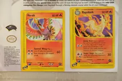 Pokemon TCG Scan-Tastic Spectacular e-Reader Promo Set Ho-Oh Rapidash Sealed - Image 2