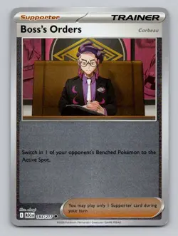 4x REVERSE HOLO Boss's Orders 183/217 x4 - Ascended Heroes - Pokemon Playset - Image 1