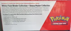 1 Black Bolt 1 White Flare Poster + Binder Collection Sam's Club Bundle - Image 5